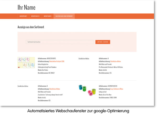 Webseitenbaukasten Homepageprofi